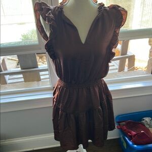 Brown/Bronze Steve Madden Dress